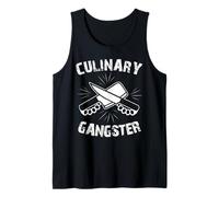 Culinary Gangster Chef T-Shirt Uomini E Donne Stili Canotta