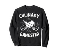 Culinary Gangster Chef T-Shirt Uomini E Donne Stili Felpa