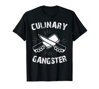 Culinary Gangster Chef T-Shirt Uomini E Donne Stili Maglietta
