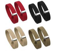 Culinavog 8 Pezzi reggimaniche camicia uomo, Reggimaniche Camicia, Larghezza 2.5 cm Reggi Maniche Camicia Uomo, Supporto per maniche per Bambini,Donne, Uomini,Camicie,Maniche Elasticizzate