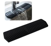 Culinavog Tappetino per Rubinetto in Silicone, Paraspruzzi per Lavello Cucina, Tampone di Drenaggio per Rubinetti, Tappetino di Drenaggio per Proteggere il Piano di Lavoro