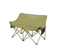 CulineformX Sedia da campeggio doppia, pieghevole, leggera, da giardino, capacità 299,4 kg