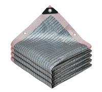 CulineformX Telo ombreggiante riflettente al 99% in alluminio, resistente, per auto, cani, esterni, camper, patio (2 × 2 m)