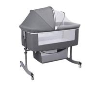 Culla, Baby Basinet Comodino Sleeper, Facile da Piegare Portatile Culla Laterale Culla 2025 Bambina/ragazzo culle