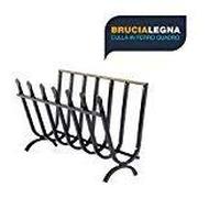 BRUCIALEGNA PORTALEGNA BRACIERE IN FERRO PER CAMINETTO (35523)
