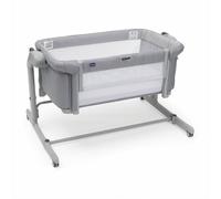 Culla Co-Sleeping Chicco Next2Me Magic Evo Grey Mist Dondolo, Inclinabile, Spondina Apribile, Altezza Regolabile