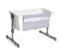 Chicco Next2Me Essential Culla Neonato Fianco Letto, Sostenibile, Compatibile con Diversi Letti, Altezza Regolabile,Inclinabile, Buona Circolazione dell'Aria, Materasso e Borsa inclusi, Bianco