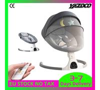 Culla elettrica Bluetooth con zanzariera Musica Bluetooth Sedia a dondolo per bambini Culla multifunzionale per neonati 2025