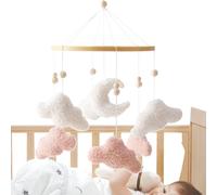 Culla giocattolo mobile per culla - Peluche appeso a , per culla | Set di giocattoli da appendere in morbido peluche Stimolazione visiva delicata Rimozione del sonno rilassante