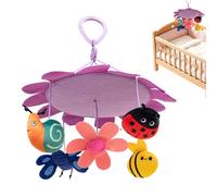 Culla mobile - Ornamento in peluche per l'apprendimento precoce | Campanello mobile per culla da appendere all'auto, per culle, viaggi su strada, camera da letto, pareti in età prescolare, ragazzi e