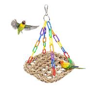 Culla per animali alata, robusto rimorchio, giocattolo da arrampicata con connessione multicolore, per il montaggio strutturale della gabbia, componente di stabilità in rinforzata