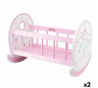 Culla per Bambole Woomax 2 Unità 47 x 35 x 35 cm
