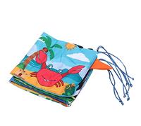 Culla per neonati Libro in stoffa Simpatico animaletto che apprende sonaglio Specchio deformante Giocattolo educativo per neonati 0 2 anni Materiale in poliestere Tipo A B C (Nuovo comodino Cigno)