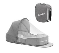 Culla portatile - Tenda da viaggio pieghevole, culla laterale in rete, lettino compatto | Soluzione sicura per riposare con facile installazione supporto durante viaggi avventure sonnellini interni