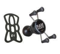 Culla UNIVERSALE X-Grip su TUTTI gli SMARTPHONE RAM-HOL-UN7BCU RAM sfera tipo C