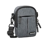 CULLMANN - 90225 - MALAGA Compact 300 Borsa fotografica per fotocamere compatte, grigio - dimensioni interne: 70x110x40mm - idrorepellente grazie al rivestimento 450D Rip-Stop Polyester PU