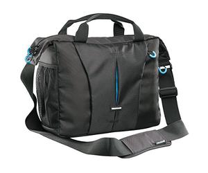 Cullmann - 97440 - Sydney Pro Vario 400 Bolsa para cámara con gran abertura, negra - cabe una cámara CSC grande con objetivo - dimensiones interiores: 150x135x95mm