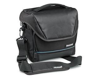 Cullmann 99490 - Boston Maxima 85+ - Borsa per fotocamera SLR e sistema con chiusura Fidlock, 18 x 17,5 x 10,5 cm, colore: Nero