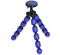 Cullmann Treppiede Alpha 350 Mini – Flessibile e compatto per fotocamere leggere – Blu