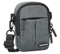 CULLMANN - 90245 - MALAGA Compact 400 Borsa fotografica per fotocamere compatte, grigio - dimensioni interne: 70x120x50mm - idrorepellente grazie al rivestimento in poliestere rip-stop 450D PU