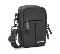 Cullmann - 90240 - MALAGA Compact 400 Borsa per fotocamere compatte, nero - dimensioni interne: 70x120x50mm - idrorepellente grazie al rivestimento in poliestere rip-stop 450D PU