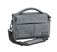 Cullmann MALAGA Maxima 120 - Borsa per fotocamera di sistema, DSLR, videocamera, impermeabile, in poliestere Rip-Stop con tracolla imbottita, colore grigio