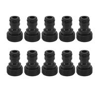 Culnflun 10 Pezzi g3/4 Filo Maschile Connect Connector Adattatori di plastica Connettore rapido per l'irrigazione del Giardino e Collegamento del Tubo dell'Acqua Esterno