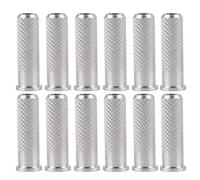 Culnflun 12pcs Inserisci Le basi di Freccia per Le frecce di Carbonio durevoli arrugginitura Leggera da 6,2 mm di Sostituzione di Diametro per Accessori per la Caccia a tiro con l'