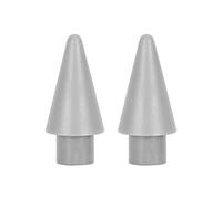 Culnflun 2 pennini di ricambio per stilo, punte per matita in fibra, punte di ricambio accurate ad alta sensibilità per il secondo stilo della matita M (Grigio)