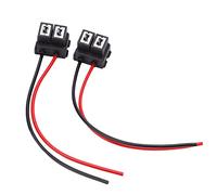 Culnflun 2pcs H7-4 H7 Connettore femminile Cablaggio Connettore femminile angolato con filo per presa lampa