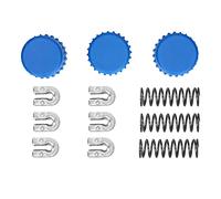 Culnflun 3 Set 2 1/2in Bump tampone + Manica Occhiello + Molla Adatta per Le Parti della Testa del Trimmer T35