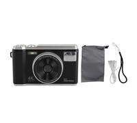 Culnflun 4K Digital Camera, AutoFocus 50MP HD Video 16x Digital Zoom Anti Shake da 2,8 pollici Schermo di grande schermo ricaricabile con torcia integrata per adolescenti per (Nero)