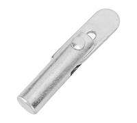 Culnflun 50 Pezzi 12x45mm Giunto per ponteggi, Giunto per ponteggi mobili Punto di connessione Barra zincata Perni di posizionamento per ponteggi Kit di tasselli