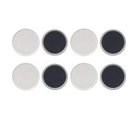 Culnflun 8 pezzi di feltrini per mobili, protezioni rotonde riutilizzabili color verde pisello per le gambe, cuscinetti in plastica e schiuma per spostare tappeti e proteggere i pa (5 pollici)