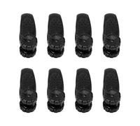 Culnflun 8PCS Hand Acupressure Clip Plastic Pressure Point Tool for Migraine Headache Relief Between Thumb and Index Finger Hand Massager Black (Nera)
