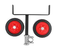 Culnflun Accessorio per ruota per decespugliatore, confezione da 2, kit di supporto per mangiatore di erbacce, ruote per decespugliatore con guida a terra per tosaerba