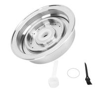 Culnflun Adattatore per Capsule Di Caffè, Vertuo a Nespresso, Supporto per Capsule Grandi E Piccole, Convertitore 2 in 1 per Capsule, In Acciaio Inossidabile Riutilizzabile