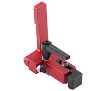 Culnflun Alloy Steel Type 75 Miter Track Stop Woodworking Tool Precise Length Limit Device for T Track Woodworking Projects Durable and Easy to Use 8 X 7.3 X 5.4cm