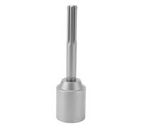 Culnflun Battipista a T, battipalo in acciaio per impieghi gravosi, battipalo manuale, trapano a percussione, per pali a T e piccoli cartelli, lunghezza 20 cm, gambo a 5 fori (45 mm)