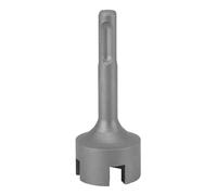 Culnflun Bit del driver a bordo Ground Bit Socket Steel Duty SSDS Universal SDS Plus Adattatore per trapano a martello per bombe a terra Installazione di pali di recinzione elettri (Attraverso)