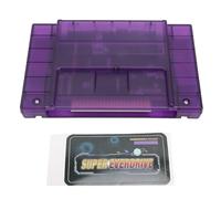 Culnflun Cartuccia di gioco 3000 in 1 V1 0 Cartuccia per videogiochi con scheda di memoria da 8 GB per SFC Game Console Super Entertainment System SNES Classic Retro Gaming Accesso (Viola traslucido)