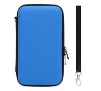 Culnflun Case di trasporto, per 2DS XL 2DS LL Nuovo 3DS, custodia da viaggio con shell eva hard con 8 titolari di carte da gioco, custodia per la console resistenti alla polvere (Blu)