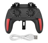 Culnflun Controller di giochi per telefoni cellulari a doppio raffreddamento Gamepad con una batteria a batteria ad grande batteria da 2500 mAh o 5000 mAh Dissipazione di calore ra (2500 mAh)
