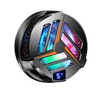Culnflun Cooler del telefono cellulare magnetico, ventola di raffreddamento a semiconduttore ad ABS portatile Refrigerazione a doppio core radiatore super silenzioso per gli access