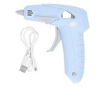 Culnflun Cordless Hot Glue Gun Rechargeable 10W Electric Glue Gun Fast Heating Leakproof Technology for Home Office School Projects Mini Hot Glue Gun Set with USB Charger
