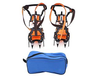 Culnflun Crampons Anti Slip 12 Denti ad alta resistenza Stilla forte Stilling Ice Gatte per il Deserto della Giornata della neve