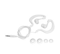 Culnflun Cuffie per nuoto, tappo per auricolare conduttore osseo da 3,5 mm con tappi per le orecchie sostituibili per la navigazione in esecuzione del nuoto IP68 IP68 Design ergono (Bianco)