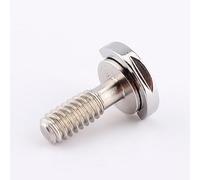Culnflun D Ring Screw Stainless Steel 1/4 Inch For Camera Tripod Quick Release Plate Monopod High Strength Anti Durable Fixing Screw For Photography Equipment