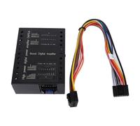 Culnflun DC12V AMPLIFICATORE AUTO 2/4 OHM Classe stabile AB AMPLIFICATORE DSP Box per sistemi audio dell'auto Matte Black