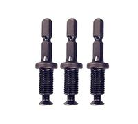 Culnflun Drill Chuck Connecting Rod Hex Thread Mini Lathe Parts Forged for 6mm 10mm 13mm 3/8 24UNF Drill Chucks